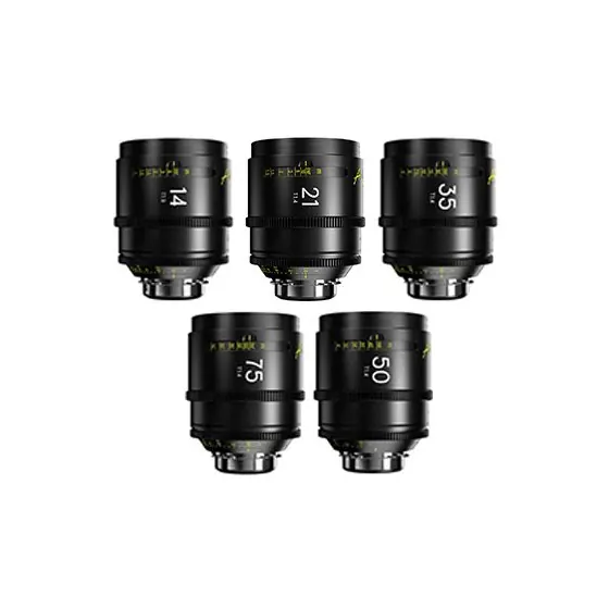DZOFilm Arles primeset (14, 21, 35, 50, 75 mm)